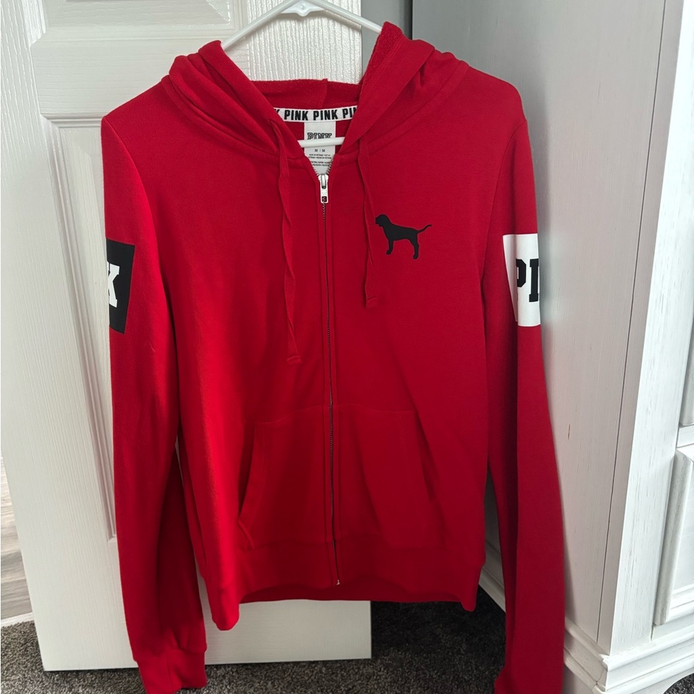 PINK Victoria's Secret zip up hoodie M